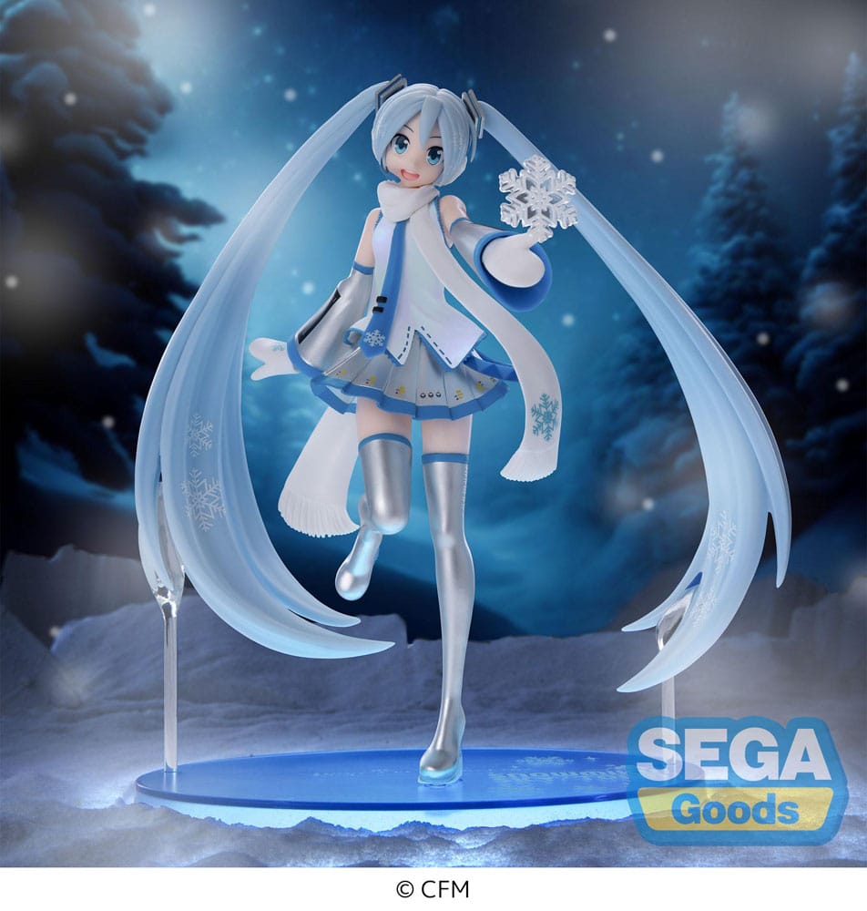 Snow top miku anime figure